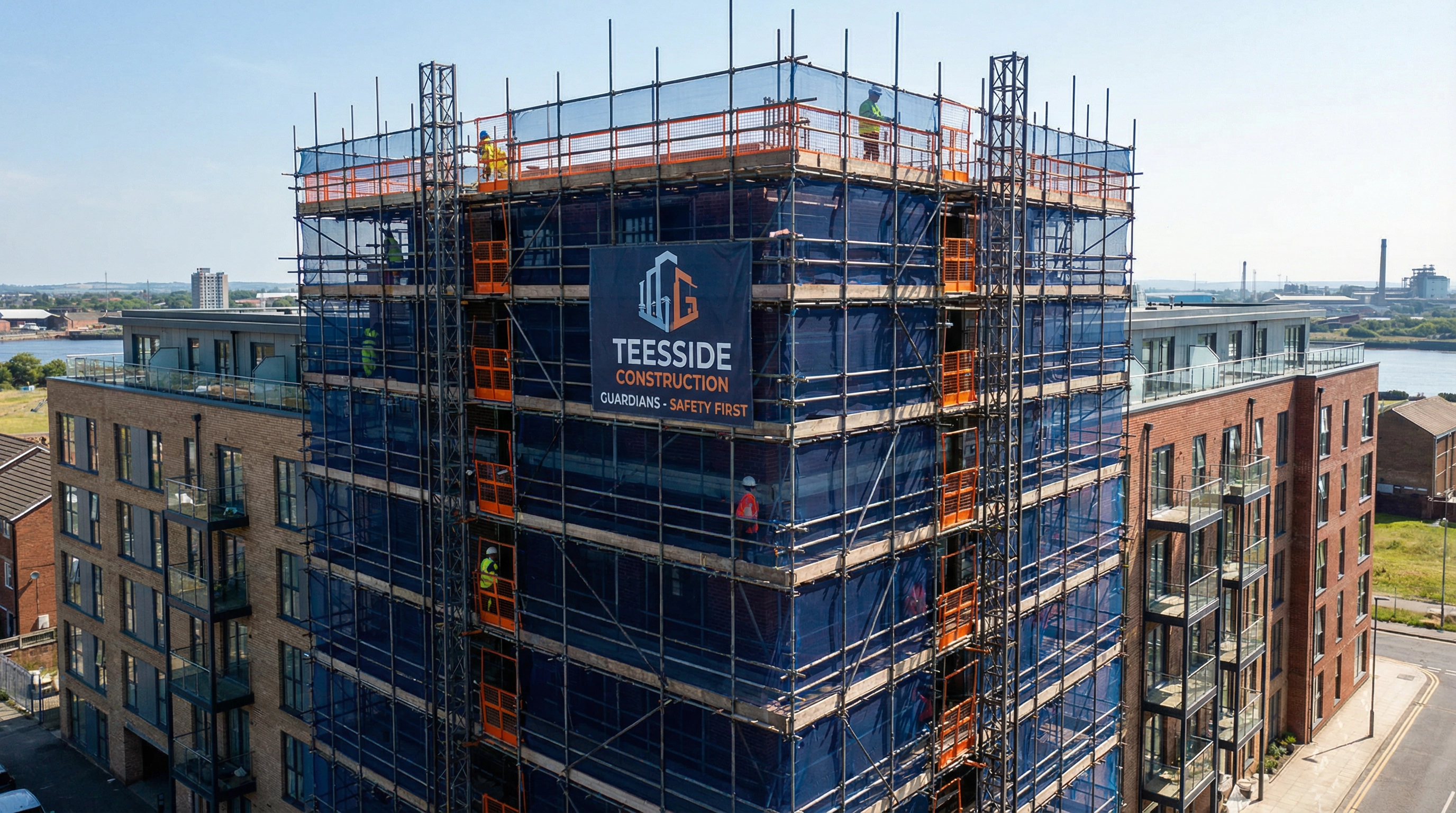 Professional Scaffolding Structure in Teesside